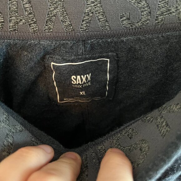 SAXX Joggers Lounge Pants Dark Blue XL with Pockets - Picture 5 of 8